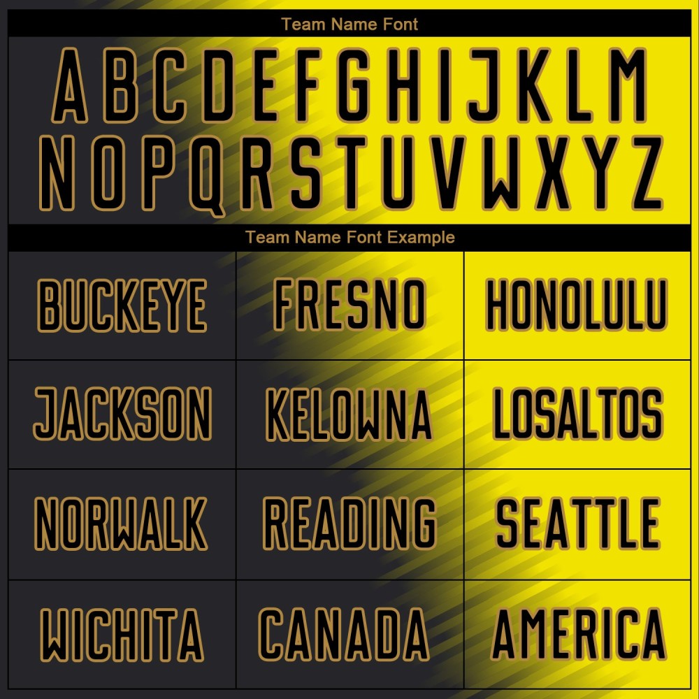 Maglia da calcio personalizzata con stampa sublimatica oro nero-oro antico Maglia da calcio personalizzata con stampa sublimatica oro nero-oro antico